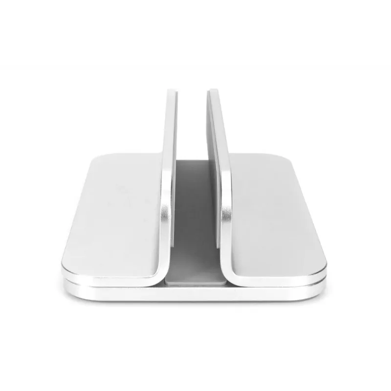 DIGITUS verticale notebookstandaard, aluminium zilver