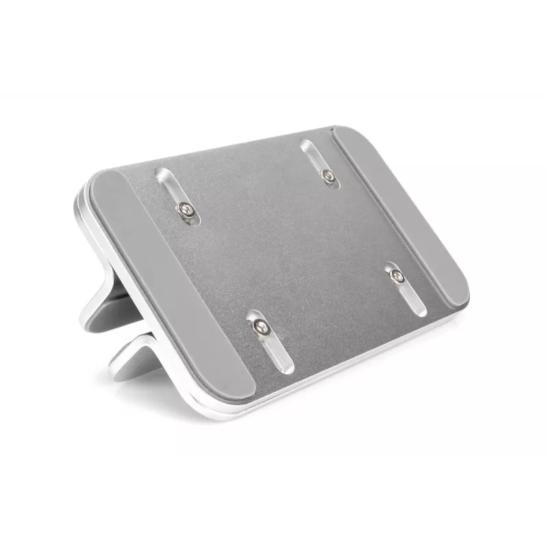 DIGITUS verticale notebookstandaard, aluminium zilver