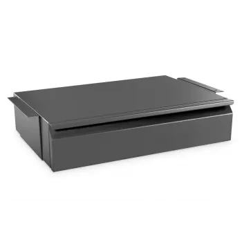 Onderbouwlade Digitus DA-90443 staal zwart 1 lade