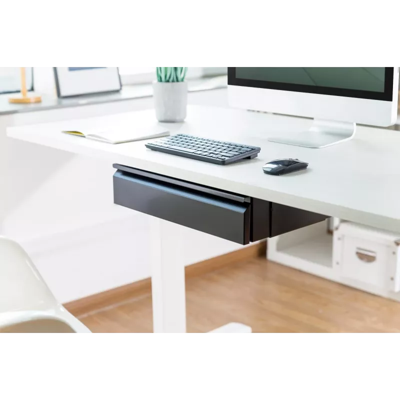 Onderbouwlade Digitus DA-90443 staal zwart 1 lade