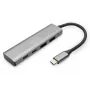 DIGITUS USB-C 4-poorts hub 2x USB-A + 2x USB-C Gen2