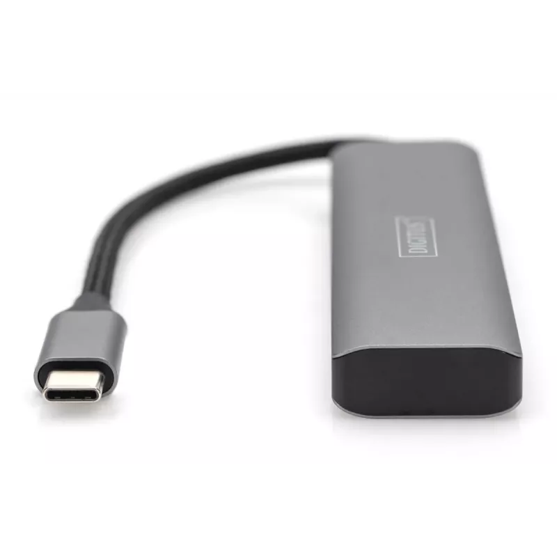 DIGITUS USB-C 4-poorts hub 2x USB-A + 2x USB-C Gen2