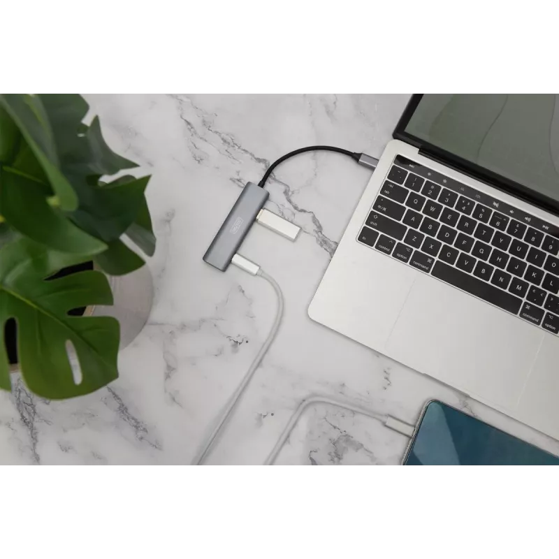 DIGITUS USB-C 4-poorts hub 2x USB-A + 2x USB-C Gen2
