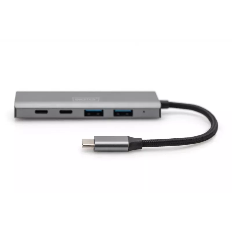 DIGITUS USB-C 4-poorts hub 2x USB-A + 2x USB-C Gen2