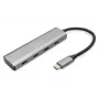 DIGITUS USB-C 4-poorts hub, 4x USB-C 3.1 Gen1, 5 Gbit/s