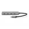 DIGITUS USB-C 4-poorts hub, 4x USB-C 3.1 Gen1, 5 Gbit/s