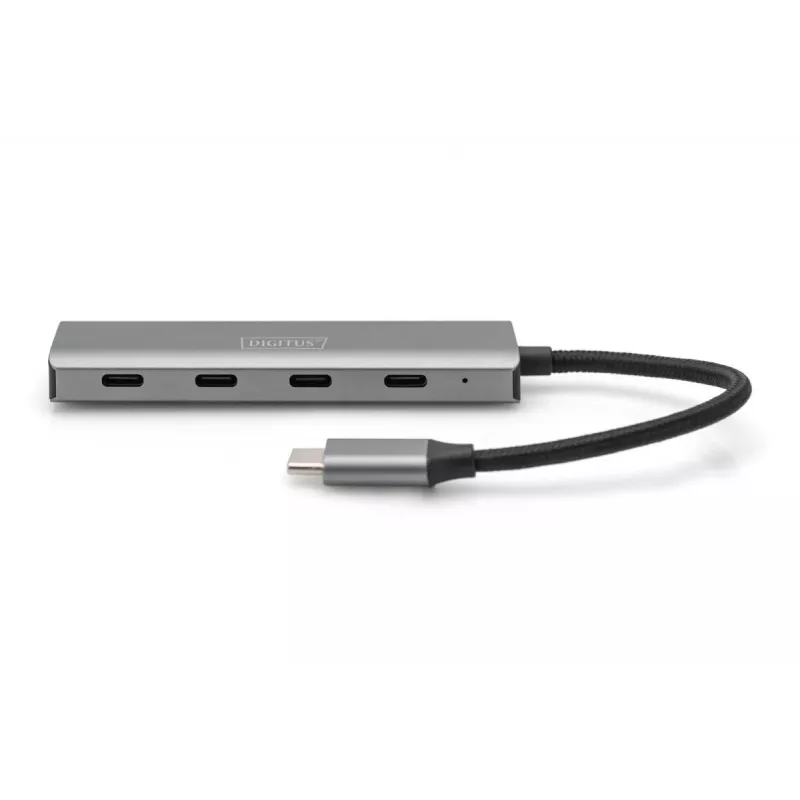 DIGITUS USB-C 4-poorts hub, 4x USB-C 3.1 Gen1, 5 Gbit/s