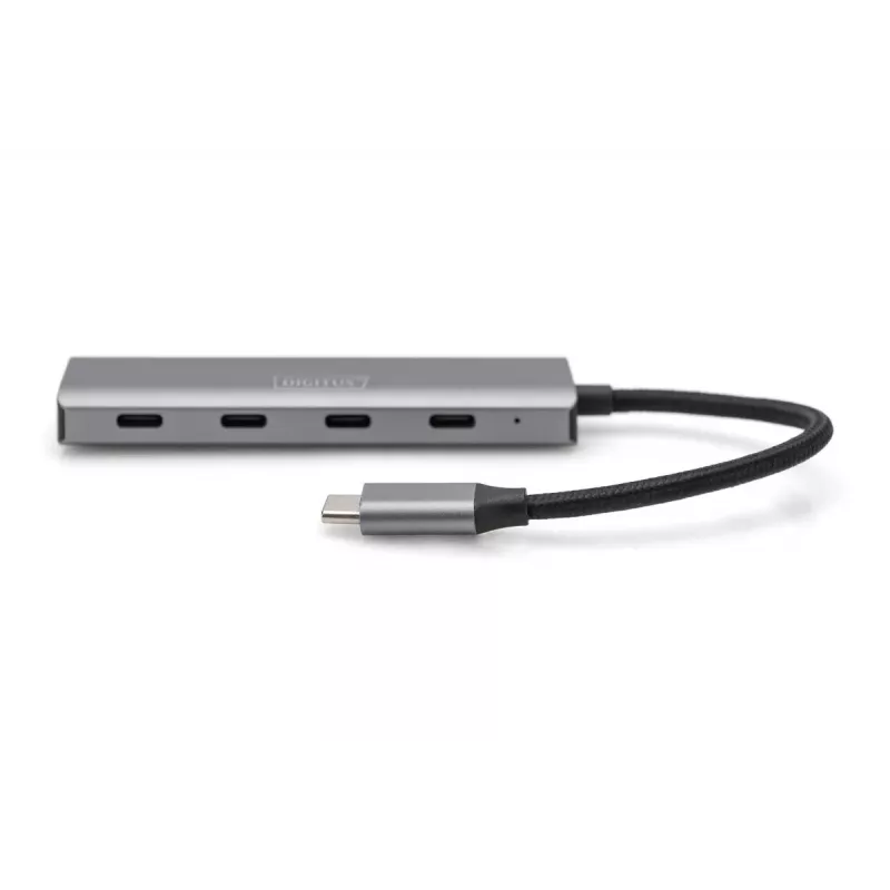 DIGITUS USB-C 4-poorts hub, 4x USB-C 3.1 Gen1, 5 Gbit/s