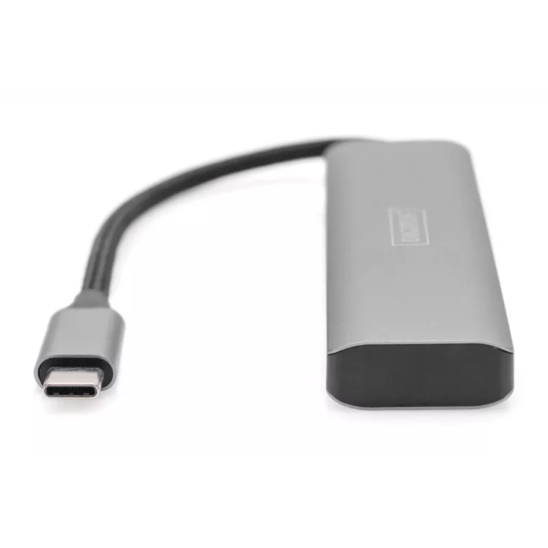 DIGITUS USB-C 4-poorts hub, 4x USB-C 3.1 Gen1, 5 Gbit/s