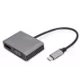 DIGITUS USB Type-C 4K 2-in-1 DisplayPort + VGA grafische adapter