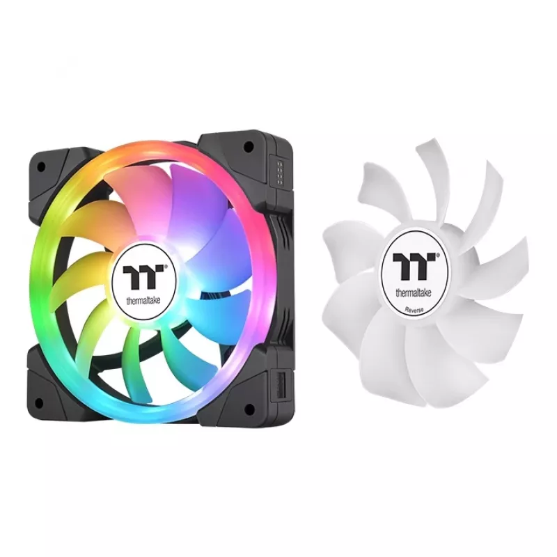 THERMALTAKE PC-ventilator – SWAFAN EX14 ARGB Sync TT Premium Edition – 14 cm – zwart – 3-pack