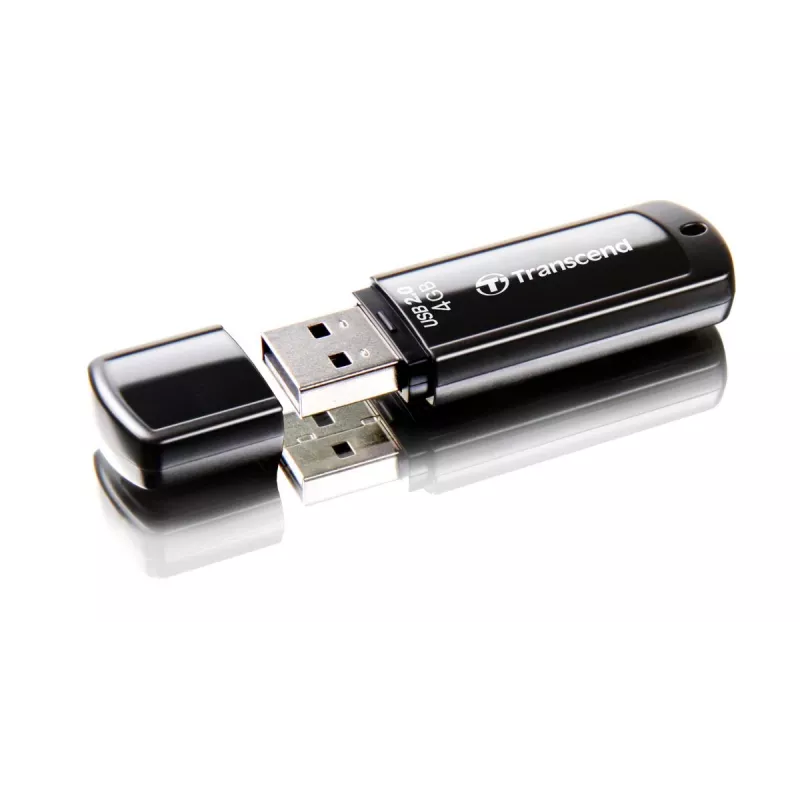 TRANSCEND Jetflash 350 - 4GB USB-stick - USB 2.0 - zwart