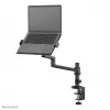 Neomounts DS20-425BL1 laptopsteun monitorarm 11,6-17,3 inch – ruimtebesparend