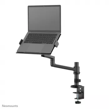 Neomounts DS20-425BL1 laptopsteun monitorarm 11,6-17,3 inch – ruimtebesparend