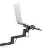 Neomounts DS20-425BL2 monitorarm met laptopsteun 17-27 inch – ruimtebesparend