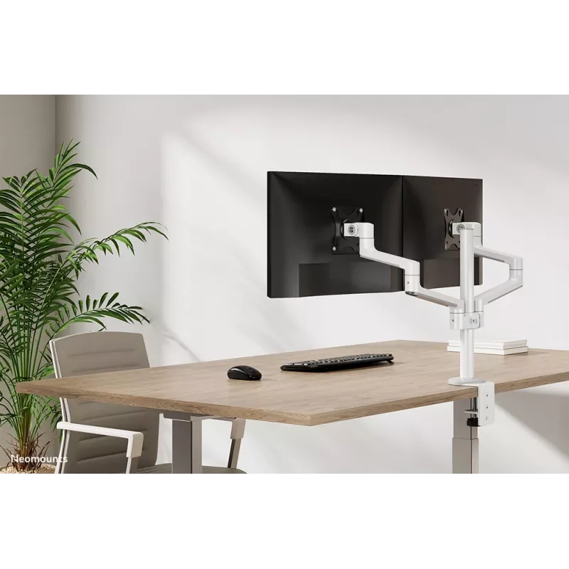 Neomounts DS60-425WH2 monitorsteun 17-27 inch - ruimtebesparend