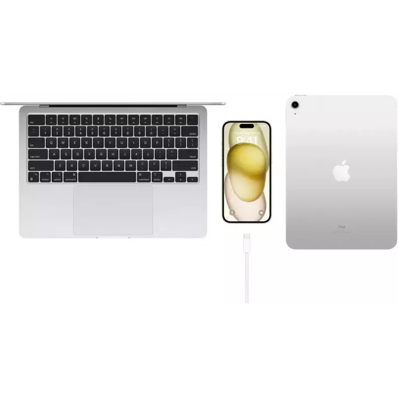 Smartphone Apple iPhone 15 128GB zwart dual sim A16 48MP