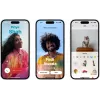 Smartphone Apple iPhone 15 128GB zwart dual sim A16 48MP