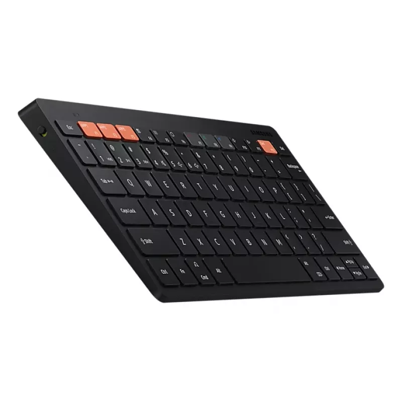 Toetsenbord voor mobiel apparaat Samsung EJ-B3400BBGGDE QWERTZ Duits Bluetooth zwart