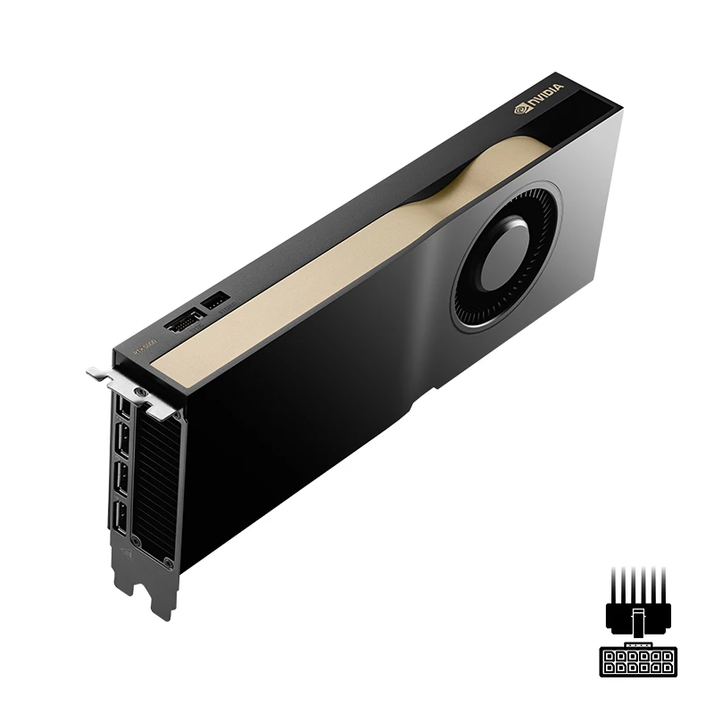 PNY NVIDIA RTX 5000 Ada Generation videokaart, 32 GB GDDR6 ECC, 256-bit, PCIe 4.0 x16, dual-slot, 4x DP 1.4a