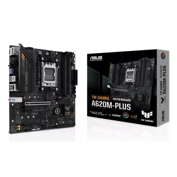 Moederbord ASUS TUF GAMING A620M-PLUS AMD A620 socket AM5 micro ATX