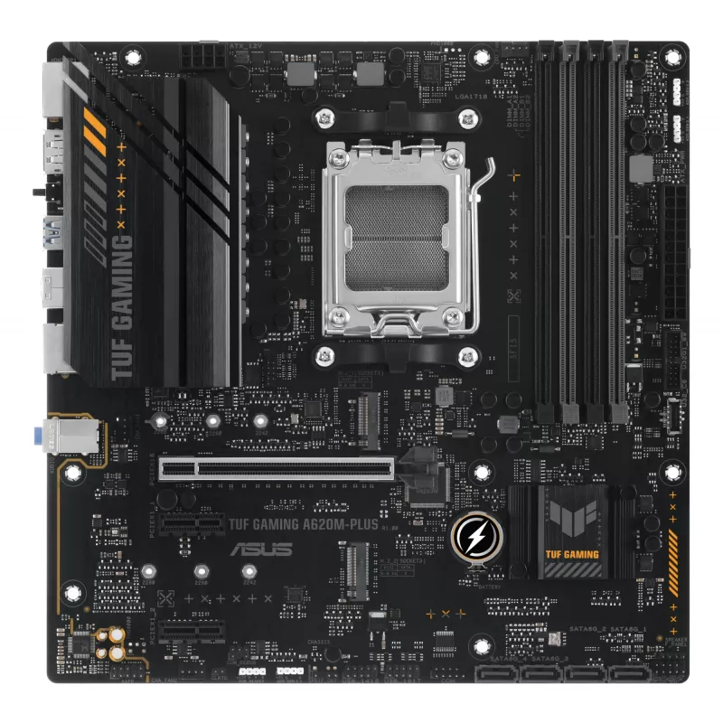 Moederbord ASUS TUF GAMING A620M-PLUS AMD A620 socket AM5 micro ATX