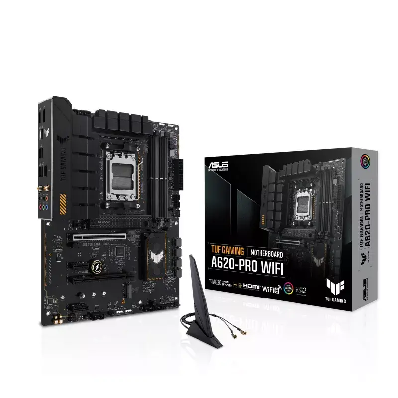 Moederbord ASUS TUF GAMING A620-PRO WIFI AMD A620 socket AM5 ATX