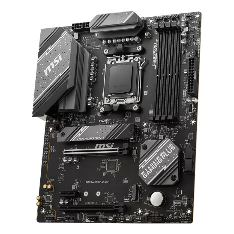 MSI B650 GAMING PLUS WIFI Moederbord AMD B650 Socket AM5 ATX