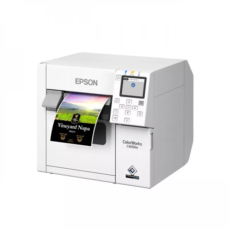 Epson CW-C4000e (bk) Labelprinter Inkjet Kleur 1200 x 1200 DPI 102 mm/s Bedraad