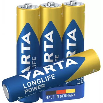 VARTA Batterij Longlife Power Micro AAA LR03 1x4