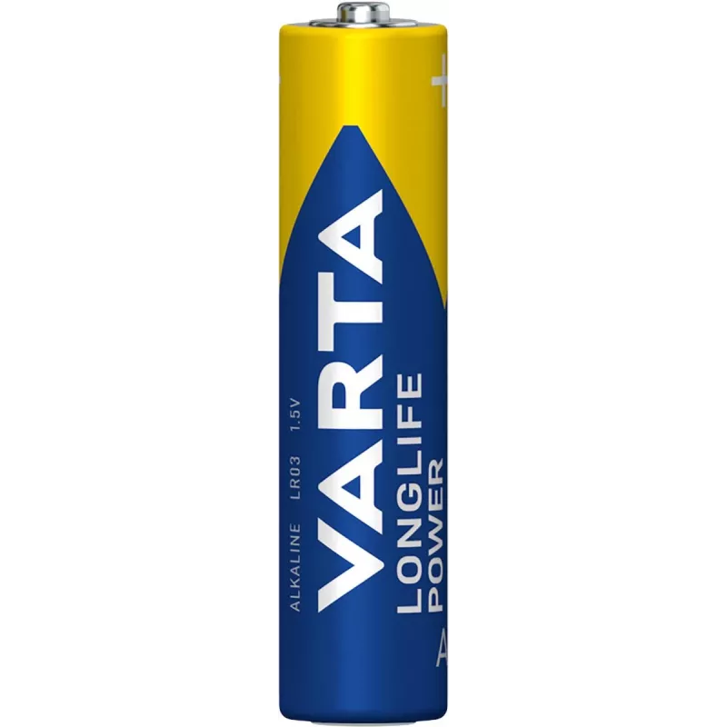 VARTA Batterij Longlife Power Micro AAA LR03 1x4