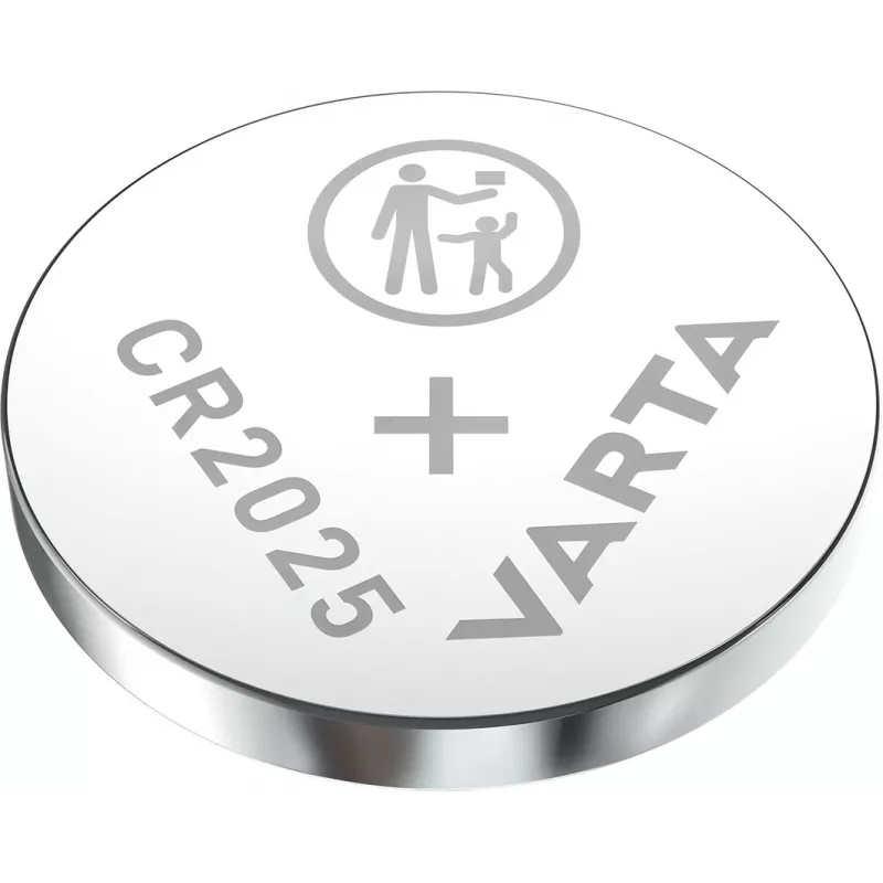 VARTA Batterij Lithium Knoopcel CR2025 3V 1x2