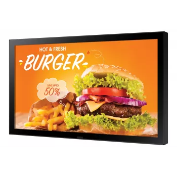 Samsung OH24B Digital Signage flatscreen 61 cm (24 inch) LCD Wi-Fi 1500 cd/m² Full HD Zwart Ingebouwde processor Tizen 6.5 24/7