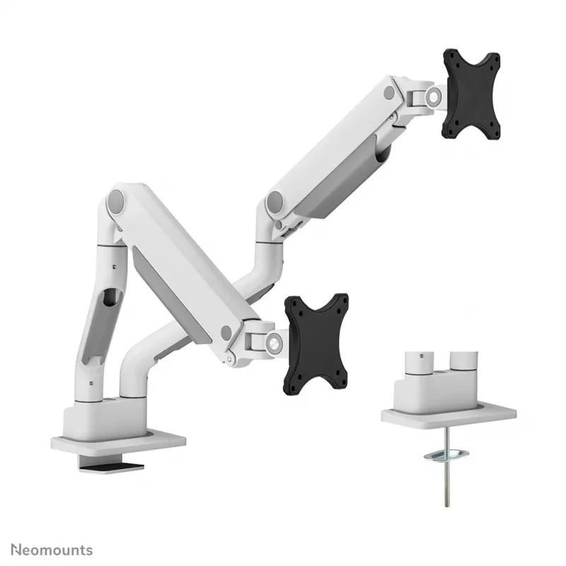 Neomounts DS70S-950WH2 Monitorarm 17-35 inch - Gasveer - Topfix - 180°-stop