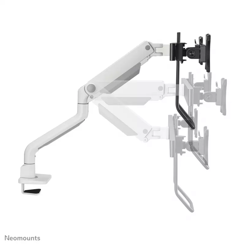 Neomounts DS75S-950WH2 Monitorarm 17-32 inch - Gasveer - Topfix - 180°-stop