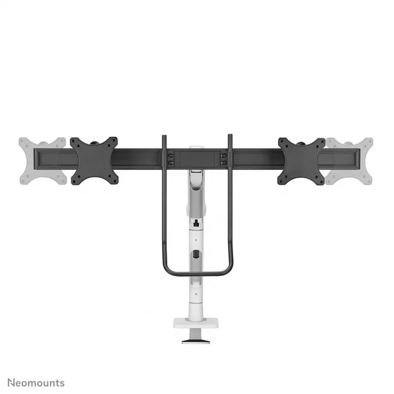 Neomounts DS75S-950WH2 Monitorarm 17-32 inch - Gasveer - Topfix - 180°-stop