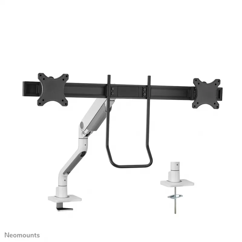 Neomounts DS75S-950WH2 Monitorarm 17-32 inch - Gasveer - Topfix - 180°-stop