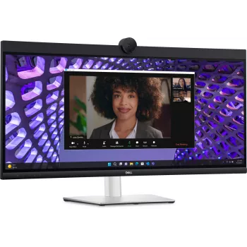 DELL P Series P3424WEB Computermonitor 86,7 cm (34,1 inch) 3440 x 1440 Pixel 4K Ultra HD LCD Zwart