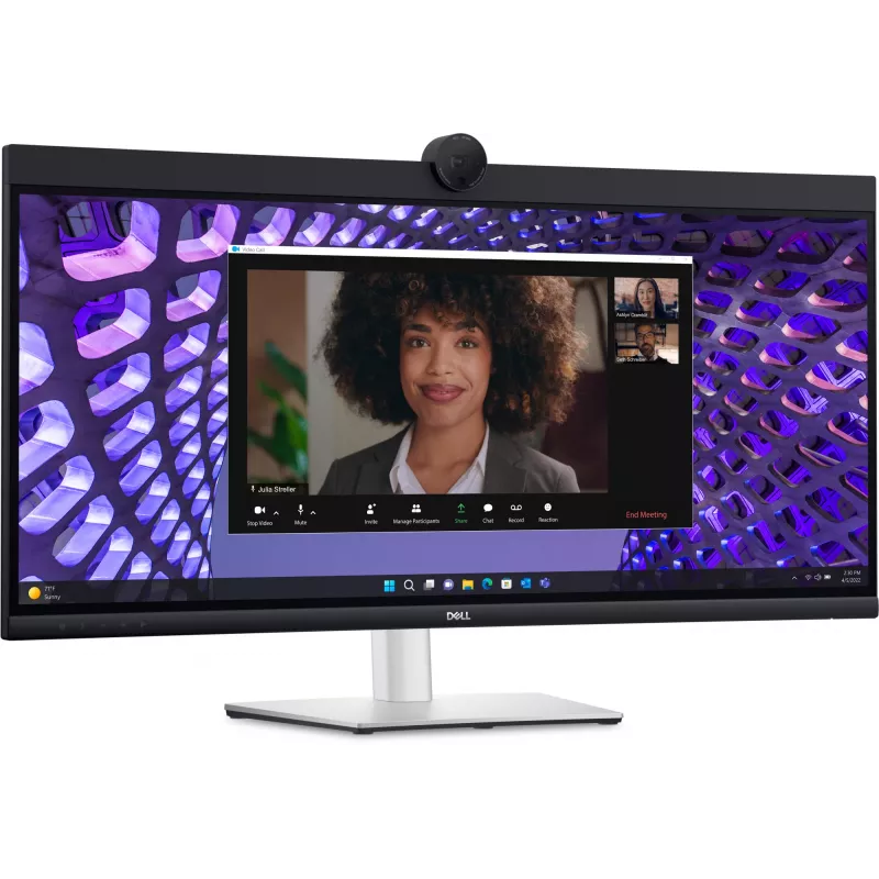 DELL P Series P3424WEB Computermonitor 86,7 cm (34,1 inch) 3440 x 1440 Pixel 4K Ultra HD LCD Zwart