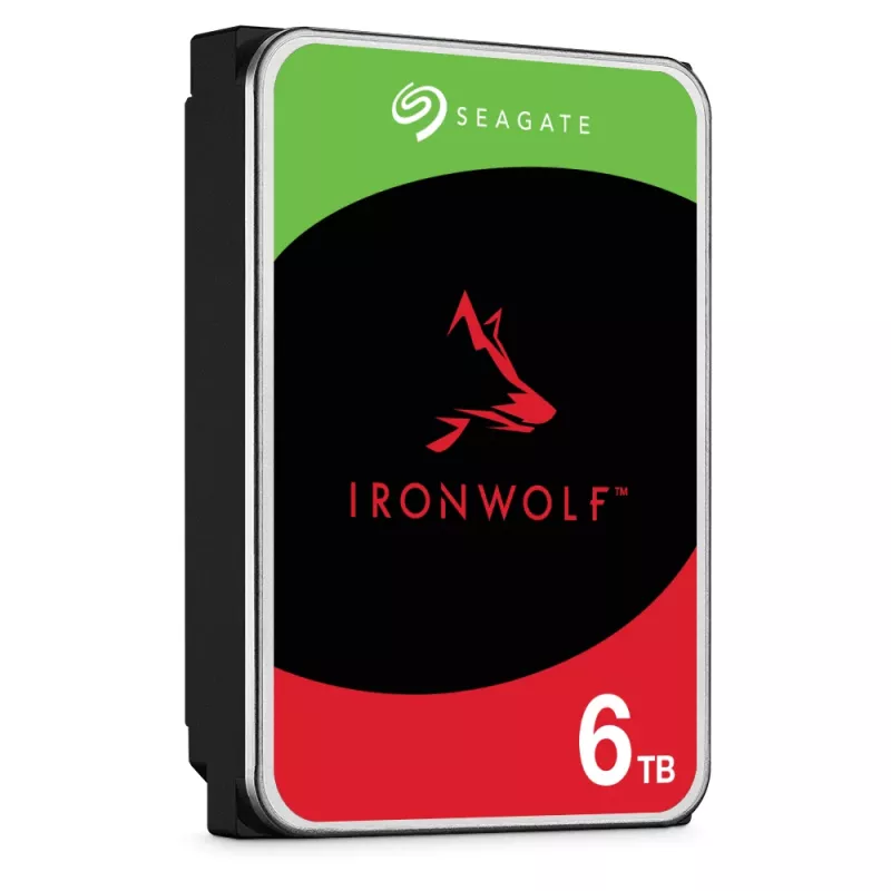 Seagate IronWolf ST6000VN006 interne harde schijf 6 TB 5400 RPM 256 MB 3,5 inch Serial ATA III