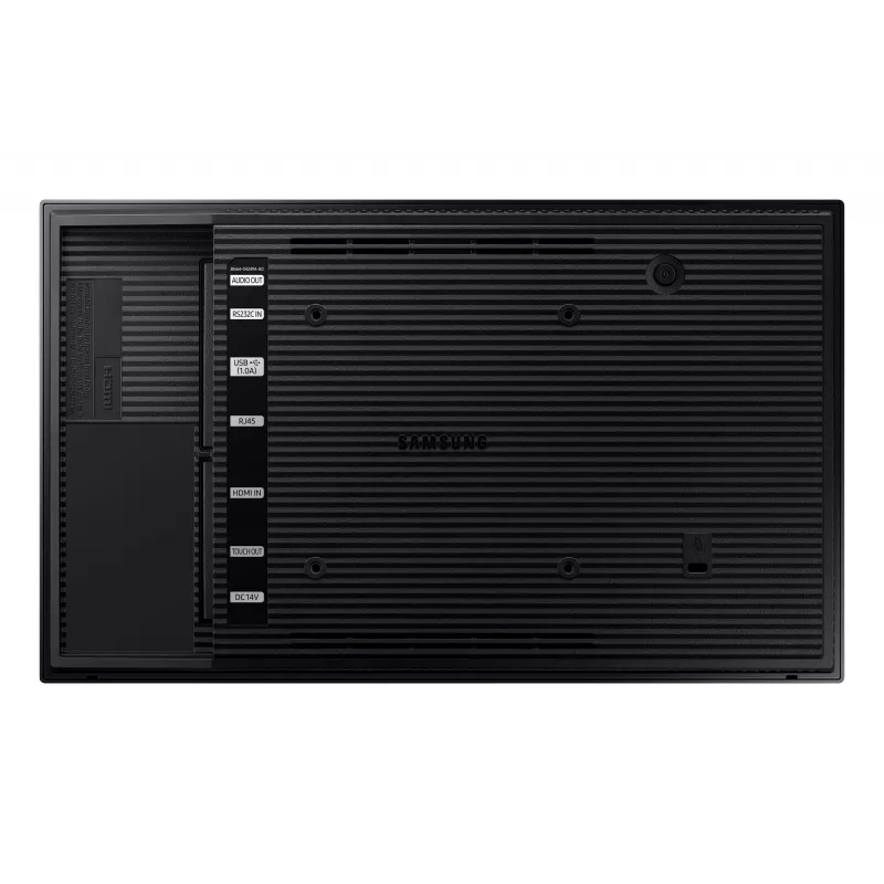 Samsung QB13R-TM interactief flatscreen-display 33 cm (13 inch) LED Wi-Fi 500 cd/m² Full HD zwart touchscreen ingebouwde processor Tizen 4.0 16/7