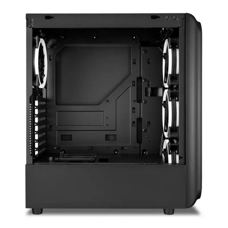 PC-behuizing Sharkoon TK5M RGB ATX desktop zwart