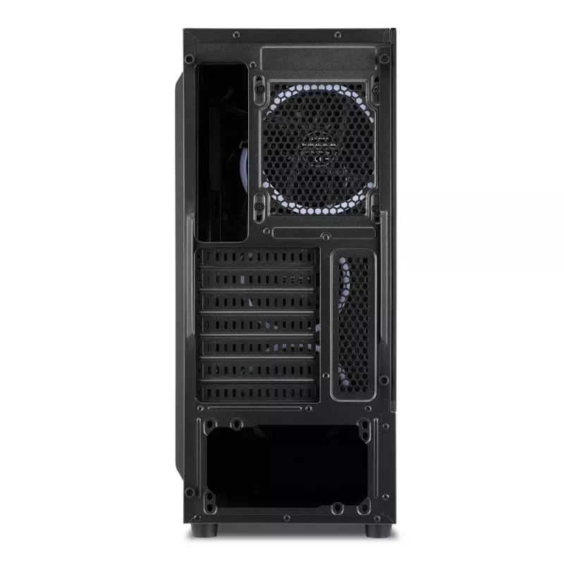PC-behuizing Sharkoon TK5M RGB ATX desktop zwart