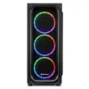 PC-behuizing Sharkoon TK5M RGB ATX desktop zwart