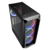 PC-behuizing Sharkoon TK5M RGB ATX desktop zwart