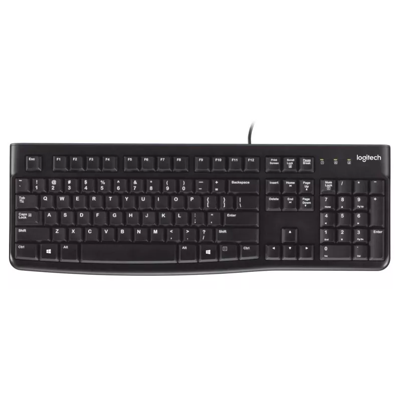 LOGITECH toetsenbord K120 - Qwerty US/Int'l