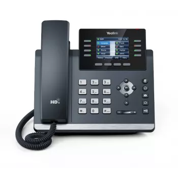 Yealink SIP-T44U IP-telefoon grijs 8 lijnen LCD Wi-Fi
