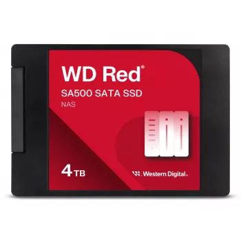 WESTERN DIGITAL SSD - WD Red SA500 - 4TB - SATA 6Gb/s - 2,5 inch/7mm (WDS400T2R0A)