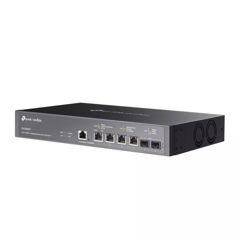 Managed switch TP-Link JetStream TL-SX3206HPP 6-poorts 10GE L2+ 4-poorts PoE++