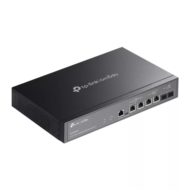 Managed switch TP-Link JetStream TL-SX3206HPP 6-poorts 10GE L2+ 4-poorts PoE++